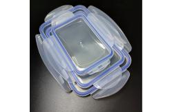 China Extruded Silicone Seal Rings for Food Container, Plastic Food Storage Box and Lunch Box supplier