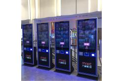 China 42 Inch IR Touch Screen Ticket Vending Machine Back LED Light Advertising Panel supplier