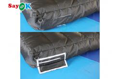 China Black Inflatable Tunnel Tent Multi Function For Activities Exhibitions supplier