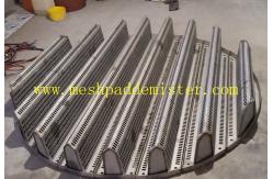 China OEM 410ss Random Packing Support Plate In Distillation Tower supplier