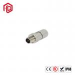 M8 M16 M15 Electric Plug Waterproof 2 3 4 5 6 Pin M12 Cable Connector For LED Lighting Outdoor for sale