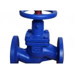 Din Cast Iron Sealed Globe DN15 Industrial Control Valves Y Shaped For Water for sale