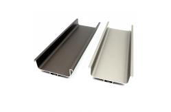China 6.8 Meters Length Extrusion Aluminium Gola Profile For Kitchen Handle supplier