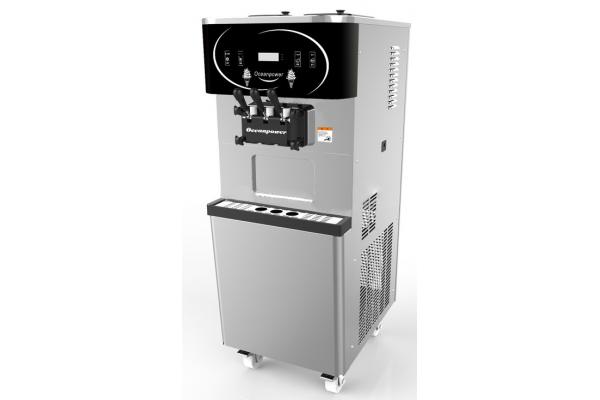 185KG Soft Ice Cream Machine Magnetic Stirrer And Pasteurizer 3.6KW