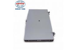 China ABS Flexible Rack Mount Fiber Optic Splice Tray Protective Distribution Box supplier
