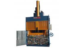 China Hydraulic Plc Vertical Cardboard Baler Baling Press Machine For Boxes supplier