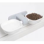 ABS Adjustable Cat Water Bowl Wall Mounted No Spill 8.5 Oz for sale