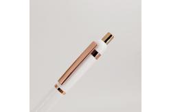 China Business Gift Pressing Metal Roller Pen With Customize Logo Fluent Writing Pen supplier