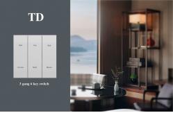 China Smart Wall Switch Zigbee Wireless Light / Scene Switch For Home supplier