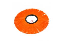 China Customized PET Material Wide Side Sweep Brush For Road Cleaning supplier