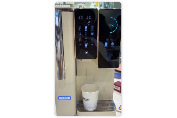 All-in-One Countertop Water Dispenser with Ice Maker Instant Hot Cold Water