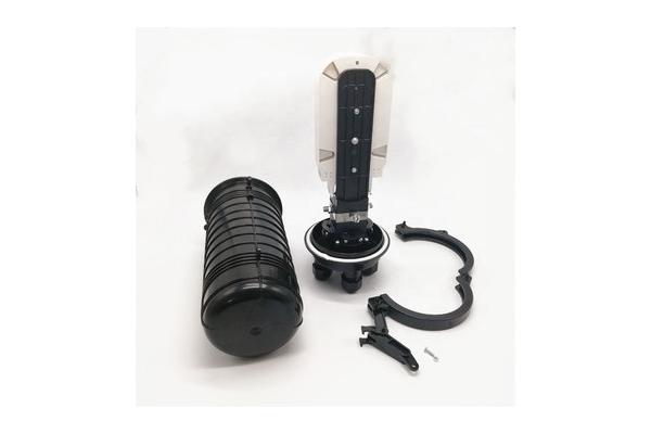 FTTH Outlets 4 Port Joint Closure Fiber Optic , Underground Fiber Splice Enclosure