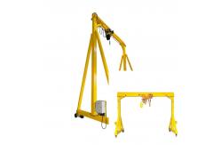 China Aluminum Alloy Portable Gantry Crane 3 Ton Mobile Gantry Cranes Remote Control supplier
