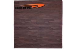 China 3/8 Soft Wood Grain Floor Tiles Kids Playground Use supplier