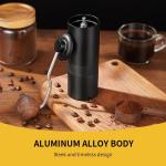 Burr Small Handheld Mini Hand Coffee Grinder Aluminium Alloy Portable CE
