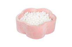China Flower Shaped Toddlers Foam Ball Pits With Soft Washable Cover supplier