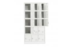China Waterproof Lockable Safety 15 Door Handle Lock Metal Lockers supplier