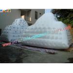 Inflatable aqua iceberg Toys with 2 Sides Climbing for Lake / Seaside, Water Park for sale