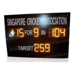 Multi Functional Portable Cricket Scoreboard Electronic UV Protection Board for sale