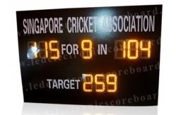 China Multi Functional Portable Cricket Scoreboard Electronic UV Protection Board supplier