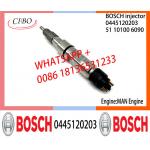 BOSCH 0445120203 51101006090 Neutral Fuel Injector Assembly 0445120203 51101006090 For MAN for sale