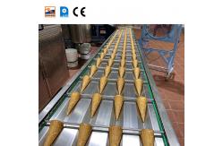 China Automatic  Ice Cream Cone Marshalling Cooling Conveyor With One Year Warranty supplier