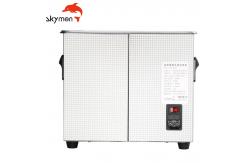 China 40kHz Artificial Benchtop Ultrasonic Cleaner 10L SUS Casters 30min Timer supplier