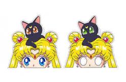 China Car Sticker Demon Slayer 3D Lenticular Motion Stickers Waterproof Car Decals window stickers supplier