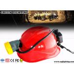 5600mAH 3.7V Mining Cap Lights Semi - Corded Type 1.3 Watt Power CE / ATEX Certified for sale