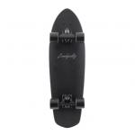 Landyachtz Pocket Knife Black Cruiser Complete Skateboard - 9.1 x 29.6 for sale