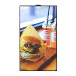 43 Custom Indoor Digital Menu Boards Display FHD Lcd Restaurant Food