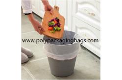 China HDPE LDPE Plastic Drawstring Garbage Trash Bags supplier