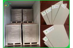 China 95 x 130cm Different Thickness Laminated Grey Chipboard With Strong Load-bearing Capacity supplier