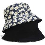 Solid Color Fisherman Bucket Hat for Women Men Reversible Cotton Summer Sun Beach Fishing Cap for sale