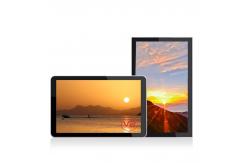China Restaurant Hanging Wall Mounted Digital Signage 15 Inch High Precision Touch supplier
