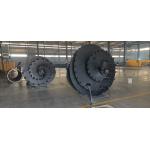 Slag Rock Drilling Conical Auger Bucket With Flat Teeth For Gravel Layer