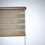 100% Polyester Roller Curtain Zebra Blinds For Living Room for sale