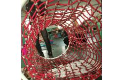 China Large Cone Climbing Net Children Playground For Commercial Park supplier