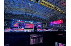 China High Definition Rental LED Display 27778dots/sq Pixel Density for Stadium supplier