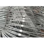 Flexibility Anti Corrosive Stainless Steel Rope Mesh For Amusement Rides And Zoo Animal for sale