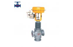 China CF8 Pneumatic Diaphragm Control Valve Three Way Combined Flow Regulating Valve supplier