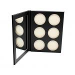 Flocking Empty Eyeshadow Palette 6 Colors Custom Magnetic Eyeshadow Palette for sale