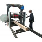Wood Saw Mills with Diesel Engine ,Horizontal Wood Band Saw Mill for sale