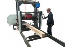 China Portable Horizontal Band Sawmill, diesel power portable saw mill supplier
