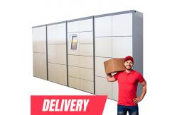 China WiFi 24 Hours Package Delivery Lockers Coin Bill Card QR With Custom Lockers supplier