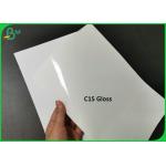 C1S Gloss 157g 200g Adhesive Paper Virgin Pulp white Sticker Label Paper for sale