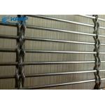 Architectural Decorative Wire Mesh , Decorative Metal Mesh Panels Exterior Wall for sale