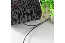 China Round 3mm Cotton Drawstring Cord Nylon Fabric Bungee Cord supplier