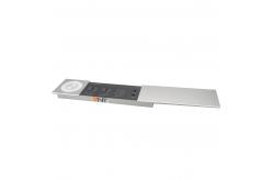 China Multimedia Table Sliding Power Socket With Usb Charging supplier