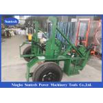 80KN Hydraulic Wire Reel Trailer For Underground Cable Installation for sale